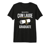 Magna Cum Laude Graduate Graduate School Class Maglietta Premium