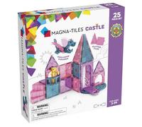 Magna-Tiles Castello 25-Pezzi Set Magnetico da Costruzione per Bambini 3-7 Anni