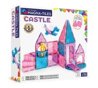 Magna-Tiles Castello 25-Pezzi Set Magnetico da Costruzione per Bambini 3-7 Anni