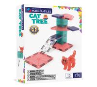 MAGNA-TILES® Set di costruzione magnetica per gatti, 13 pezzi, il marchio originale di costruzione magnetica