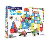 MAGNA-TILES® City Center, set di costruzioni magnetiche da 110 pezzi, il marchio originale di costruzione magnetica