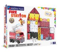Magna Tiles - Fire Stationa???????? 50 Piece Set (90359) TOY NUOVO