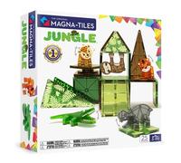 Magna-Tiles Jungle Animals 25 Piece Set The Original Magnetic Building Tiles For Creative Open Ended Play, Educational Toys For Children Ages 3 Years + (25 pezzi)