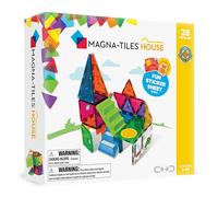 Magna-Tiles House 28 Piece Set - 3D magnetic building tiles, For Ages 3+, 18332