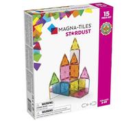 Magna-Tiles Stardust - Set di 15 piastrelle magnetiche 3D