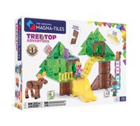 Magna-Tiles Treetop Adventure - Set di costruzioni magnetiche da 42 pezzi, il marchio originale per costruzioni magnetiche