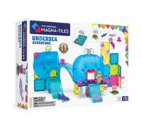 Magna-Tiles Undersea Adventure - Kit di costruzione magnetico, 58 pezzi, la marca originale di costruzioni magnetiche