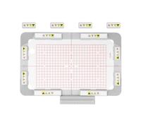 MagnaHoop Cerchio magnetico per Brother Innovis NQ1700E NQ1600E NQ1400E NQ3600D Dream Machine 2 VE2200 4000D 1500D V7 V5 VM5200 e Babylock, telaio magnetico in metallo per macchina da ricamo (6 x 10