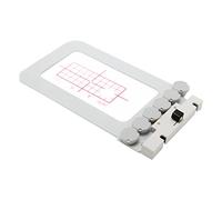 MagnaHoop RE10B - Cerchio magnetico per Janome MC 500E 400E 550E Memory Craft Elna Expressive 830 830L, telaio magnetico in metallo per macchina da ricamo (9,9 x 4,1 cm, JA415M)