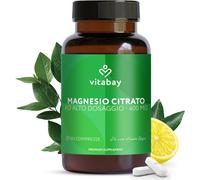 Magnesio 200 Mg - 180 Compresse Con 1278 Mg Di Citrato Di Magnesium Biodisponibi