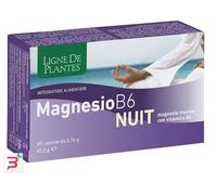 LIGNE DE PLANTES Magnesio B-6 Nuit 60 capsule - Integratore utile per favorire i