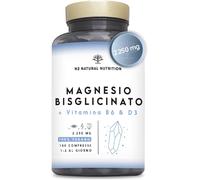 Magnesio Bisglicinato 2250 Mg Vitamina B6 D3 150 Compresse 4Mesi 450 Mg Magnesio