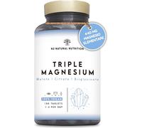 Magnesio Bisglicinato 2250 Mg Vitamina B6 D3 150 Compresse 4Mesi 450 Mg Magnesio