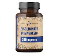 Magnesio Bisglicinato 300 Capsule Ad Alto Dosaggio 400 Mg Per Dose Giornaliera