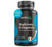 Magnesio Bisglicinato 450 mg Elementare | Forma Chelata ad Alta Biodisponibilità