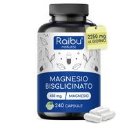 Magnesio Bisglicinato - 450mg di Magnesio(Magnesium) Elementare/Dose giornaliera