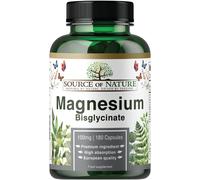 Magnesio Bisglicinato 770 mg | 100 mg Elementare per Capsula | 180 Capsule Vegan