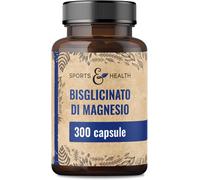 Magnesio Bisglicinato Capsule - 300 Capsule Ad Alto Dosaggio - Bisglicinato Di M