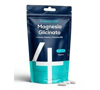 Magnesio Bisglicinato Completo 3-in-1 Capsule con B6 per Stanchezza e Muscoli - 1279mg Glicinato, Citrato, Malato - 250mg Elementale - Ben Tollerato, Senza Additivi, Vegano - 90 Capsule - 4 HIM & HER