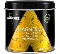 Magnesio Citrato 1500 mg - 450 mg Magnesio Puro - Integratore Completo - 200 Capsule - Vitamina C, B6, B5 Alto Dosaggio - Integratore Stanchezza - Articolazioni e Muscoli - ALDOUS