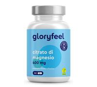 Magnesio Citrato 365 capsule Elementare ad Alto Dosaggio Ben Tollerato e