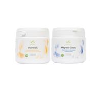 Magnesio citrato e Vitamina C - 2 confezioni da 500 g