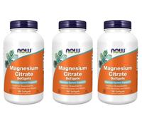 Now Foods Citrato di magnesio in capsule molli, 180 capsule