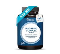 Magnesio Completo - 400mg - 5in1 + Vitamina B6 - Trattamento 2 Mesi