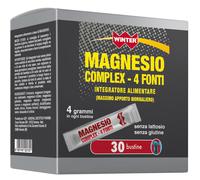 MAGNESIO COMPLEX 4 FONTI - Magnesio Marino, Citrato, Pidolato e Carbonato | Magn