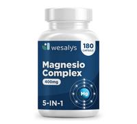 Magnesio Complex 5 in 1 con Bisglicinato Per ridurre stanchezza e aff
