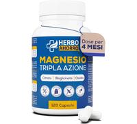 Magnesio Complex - Citrato, Bisglicinato E Ossido Di Magnesio Triplo - Alta Asso