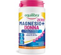 , Magnesio Donna Zero Zuccheri, 200G in Polvere, 3 Sali Di Magnesio, Bisglicinat