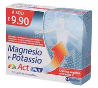 Magnesio E Potassio Act Plus 14 Bustine 4x14 pz Bustina