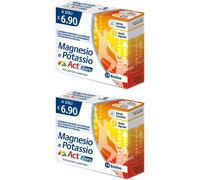 Magnesio E Potassio Act Zero 14 Bustine 2x70 g Polvere per soluzione o
