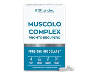 Magnesio e Potassio in compresse | Magnesio e Potassio formula completa Vitamine B Rame Selenio | 60 compresse | Crampi, affaticamento, Sali Minerali, Muscoli | STARDEA MUSCOLO COMPLEX PRONTO RECUPERO