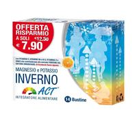 Magnesio E Potassio Inverno Act 14 Bustine 14x5 g Bustina