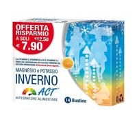 Magnesio E Potassio Inverno Act 14 Bustine 4x14x5 g Bustina