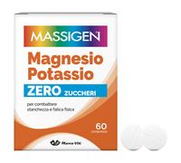 Magnesio e Potassio Zero Zuccheri Massigen 60 Compresse