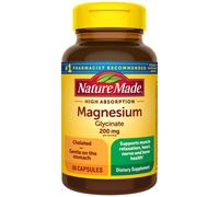 Magnesio Glicinato 60 Capsule 200 Mg Di Nature Made
