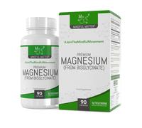 Magnesio Glicinato | 90 Capsule da 250 mg | Alta Potenza | Prodotto nel UK