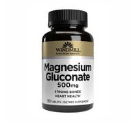 Magnesio Gluconato 90 Compresse 500 MG Di Windmill Health
