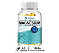 Magnesio - L-treonato, bisglicinato, malato - chelato, per dormire, crampi