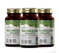 Magnesio Malato | 1000 mg per Dose 180 Capsules Alta Potenza Integratore