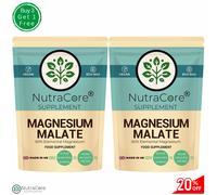 Magnesio Malato 650Mg Capsula Vegana Magnesio E Prodotto Forte - 180Caps