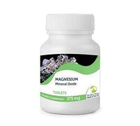 MAGNESIO MINERALE ossido 375 mg 30/60/90/120 /180/250 compresse Natural Products NUTRIZIONE ALIMENTO SANO INTEGRATORI GRAN BRETAGNA qualità in bottlles SANO UMORE UK - 60