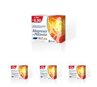 Magnesio Potassio Act, Integratore alimentare, 14 Bustine (Confezione da 4)