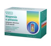 Magnesio potassio plus teva 24 bustine senza zuccheri aroma agrumi