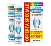 Massigen Magnesio Superior+ Integratore, 18 + 18 Compresse Effervescenti