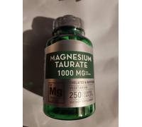 Magnesio Taurato 1000Mg 250 Caps Vegetariano/NON-GMO