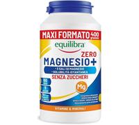 Magnesio Zero Zuccheri Maxi Formato 400g in Polvere Magnesio Bisglicinato